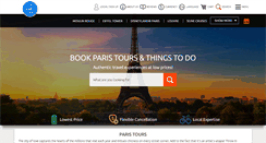 Desktop Screenshot of localparistours.com